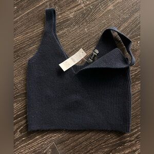 JCrew cashmere tank top, M